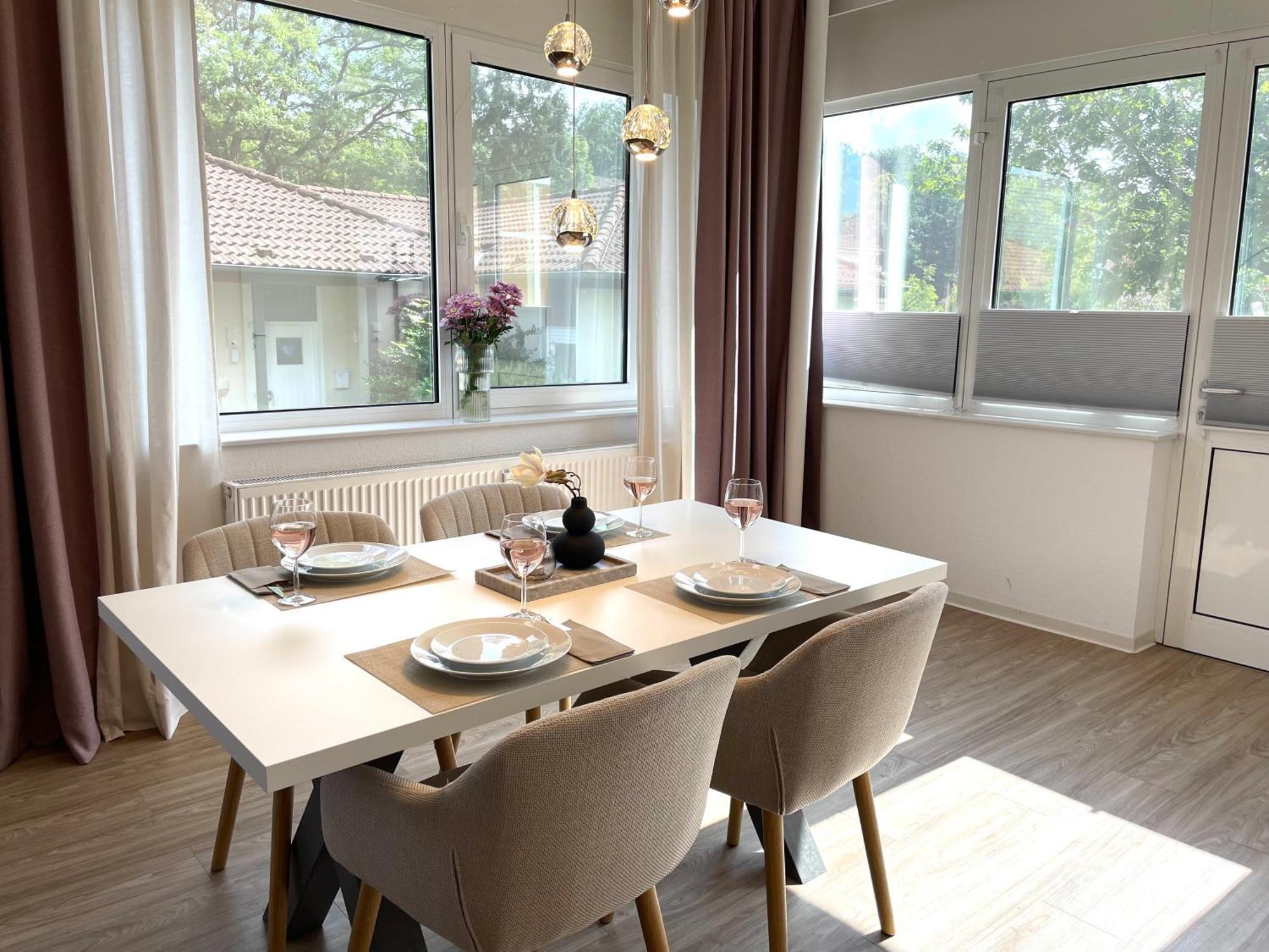 Zentrale Ruheoase Mit Terrasse Villa Bad Rothenfelde Exteriör bild